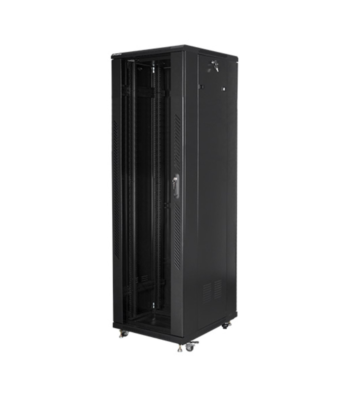Armario lanberg rack 19 pulgadas 42u 600x800 negro