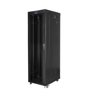 Armario lanberg 19 pulgadas 42u -  600x1000 negro