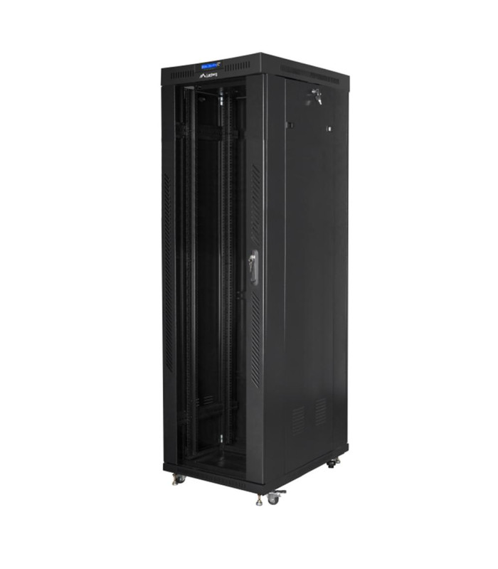 Armario lanberg 19 pulgadas 42u -  600x1000 negro