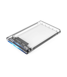 Carcasa disco duro - hdd - ssd coolbox coo - sct - 2533 2.5 pulgadas sata usb 3.0 transparente