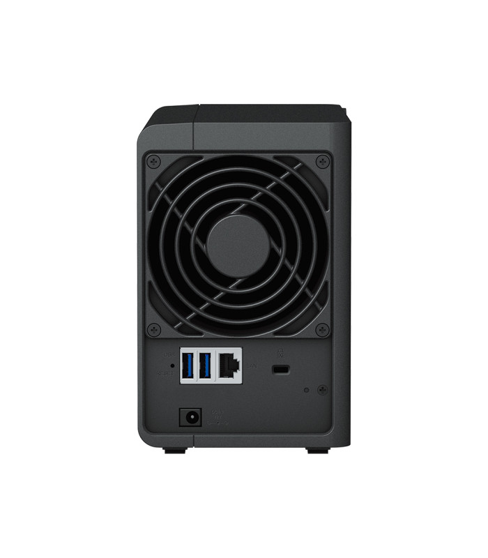 Servidor nas synology disk station ds223 2bay 1.7 ghz qc 2gb ddr 4 1 x gbe 3x usb 3.2