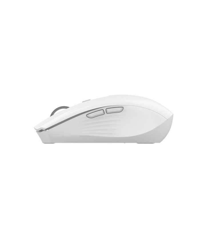 Mouse raton coolbox gaming  w01 blanco 1600 dpi inalambrico recargable