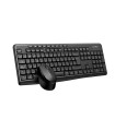 Kit teclado + raton coolbox inalambrico multimedia negro coo - ktr - 03w