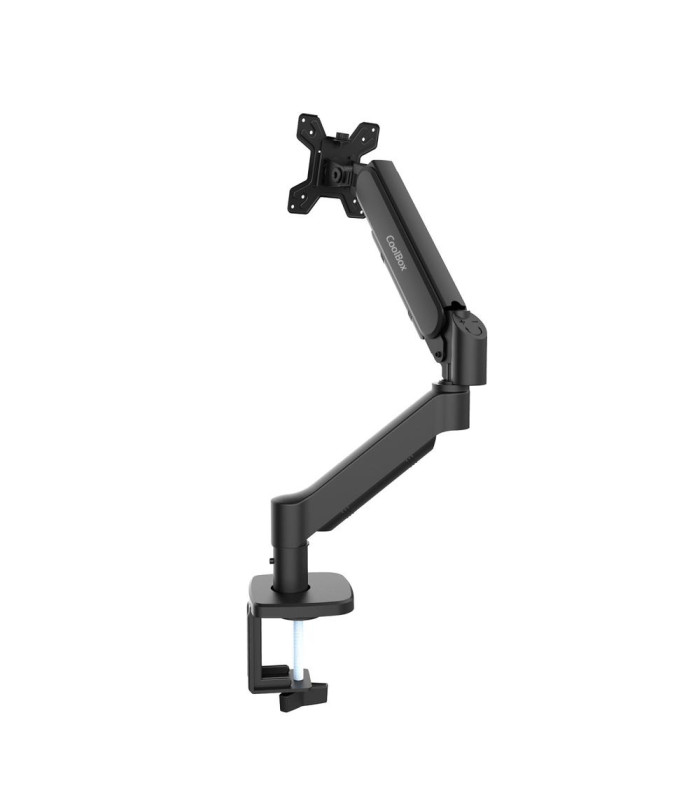 Soporte monitor coolbox hasta 32 pulgadas abrazadera articulado