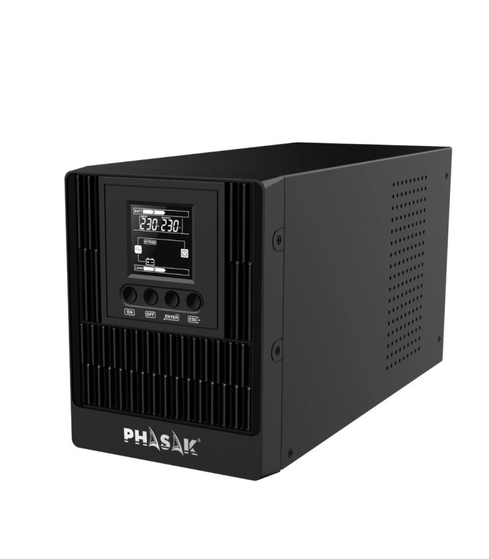 Sai ups phasak 1000va smart pro online 3xschuko ph 9210