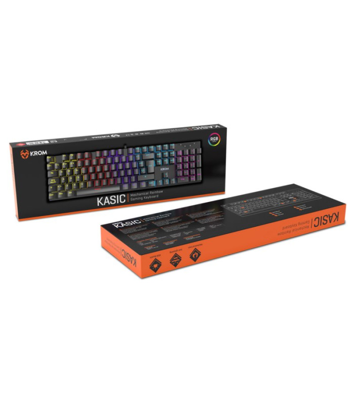 KROM teclado mecanico KASIC rgb