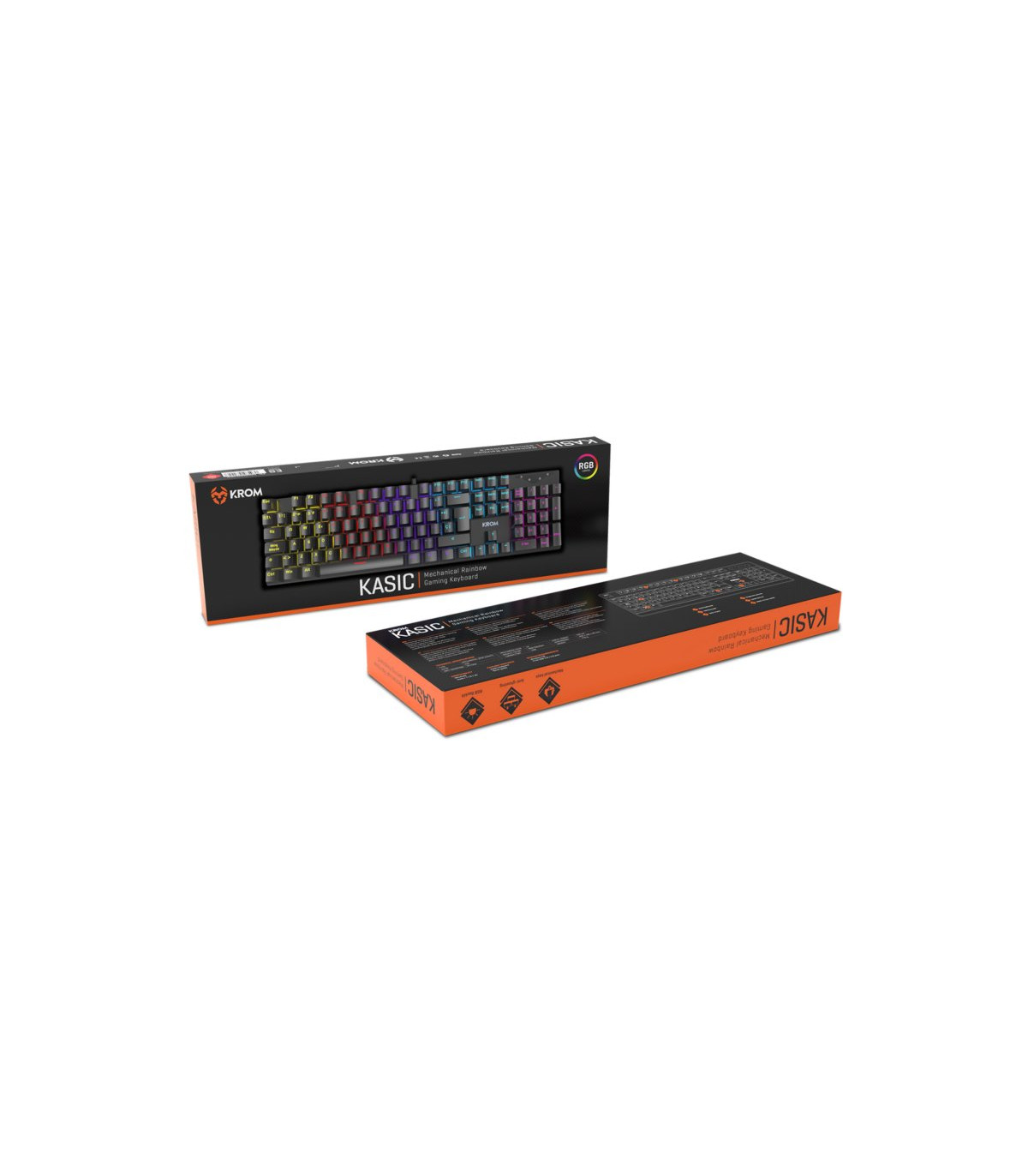 KROM teclado mecanico KASIC rgb