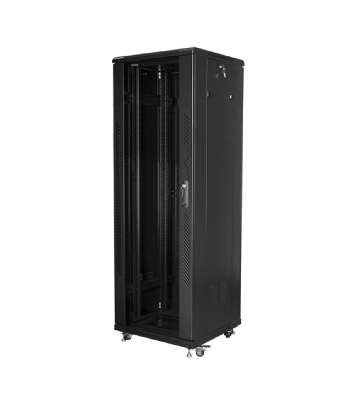 Armario lanberg rack 19 pulgadas 37u 600x600 negro