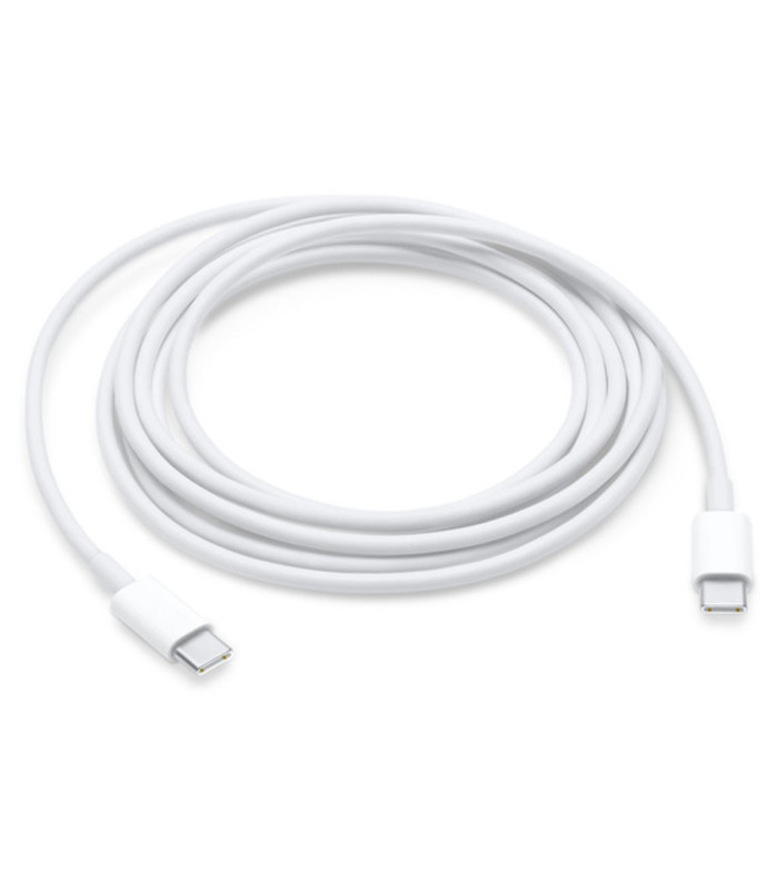 Cable original apple iphone usb tipo c a usb tipo c -  2 m - blanco