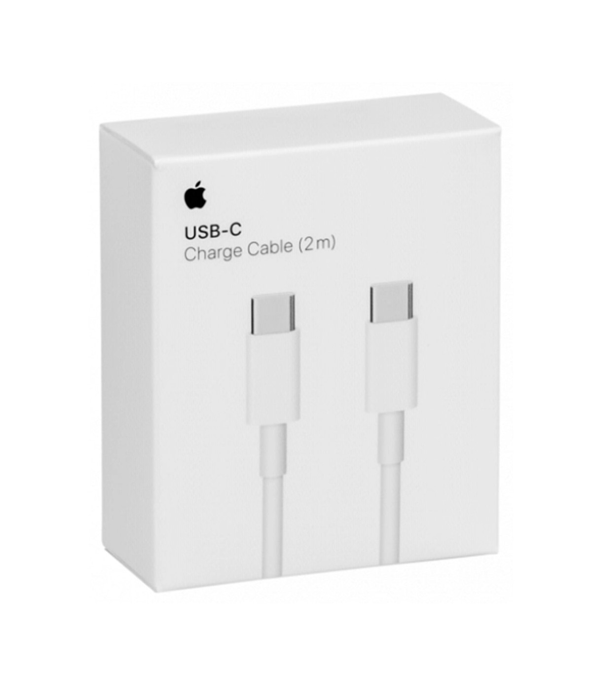 Cable original apple iphone usb tipo c a usb tipo c -  2 m - blanco