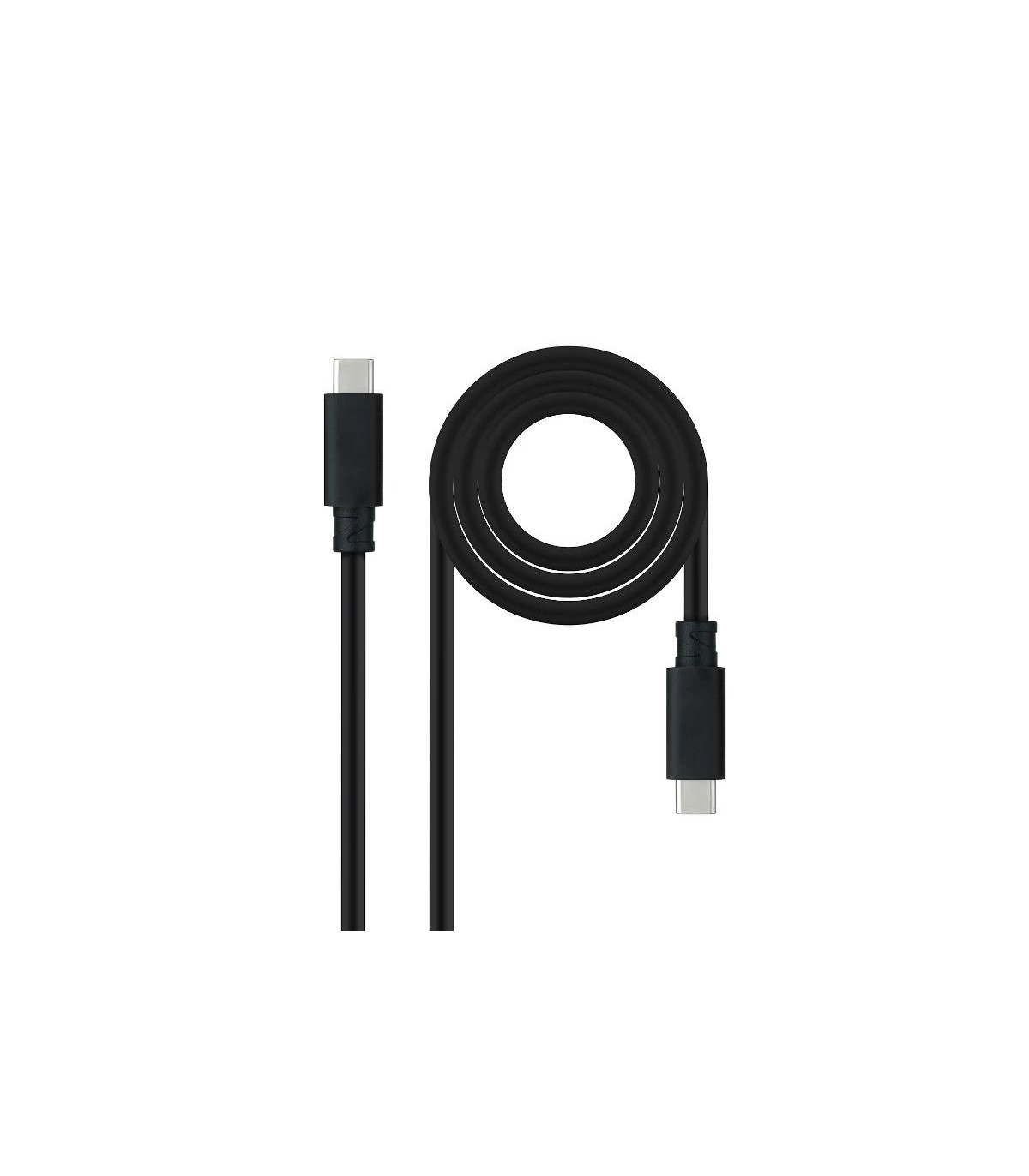 Nanocable Cable USB 3.1GEN2 5A USB-C/M-USB-C/M 2 M