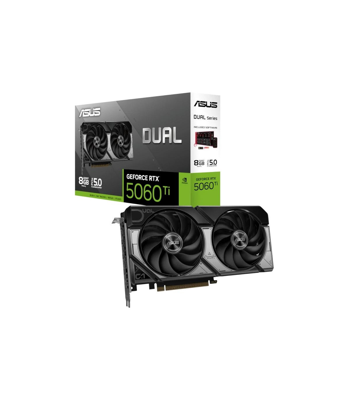 ASUS VGA NVIDIA DUAL RTX 5060 TI O8G DDR7