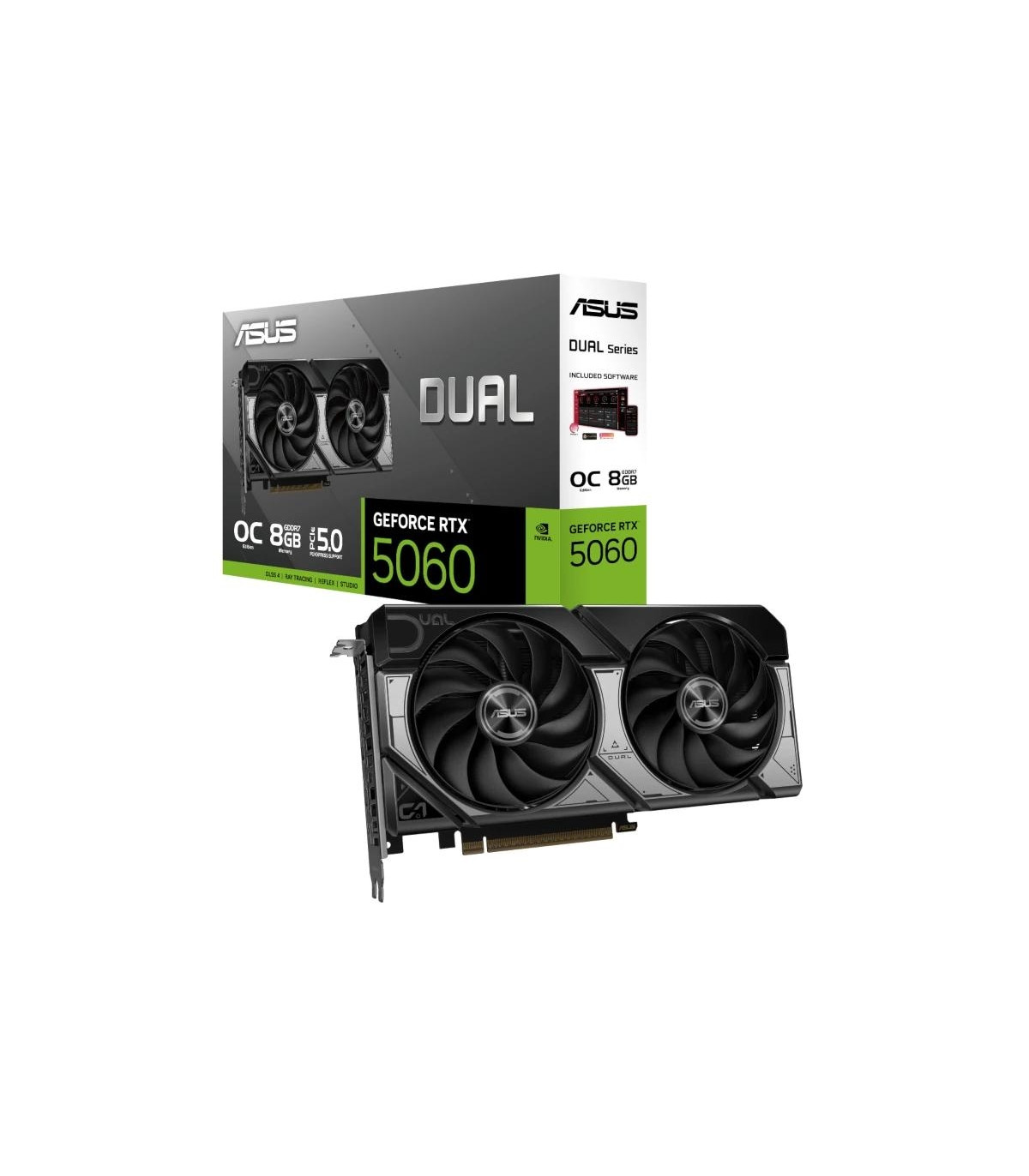 ASUS VGA NVIDIA DUAL RTX 5060 O8G 8GB DDR7