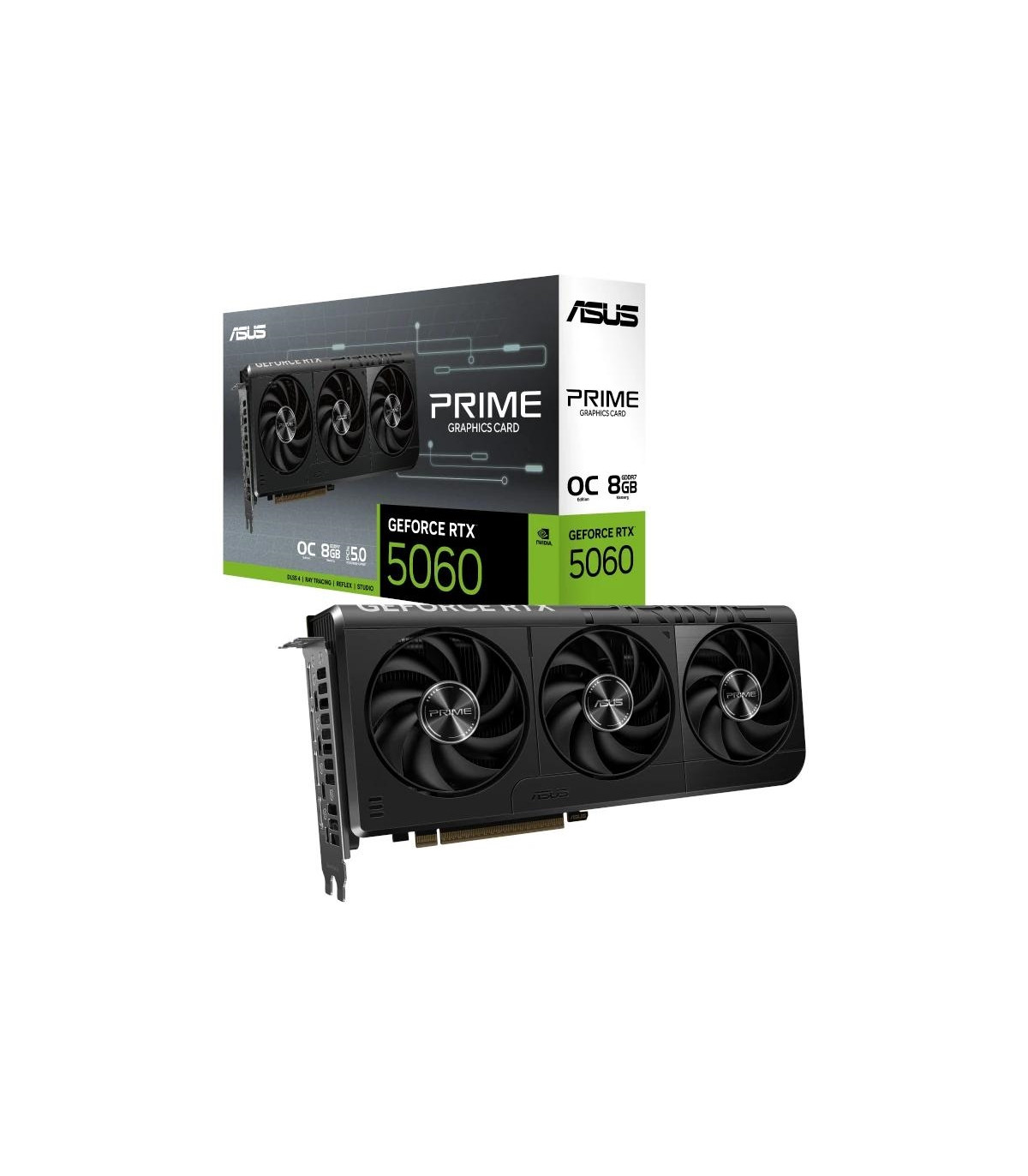 ASUS VGA NVIDIA PRIME RTX 5060 O8G 8GB DDR7