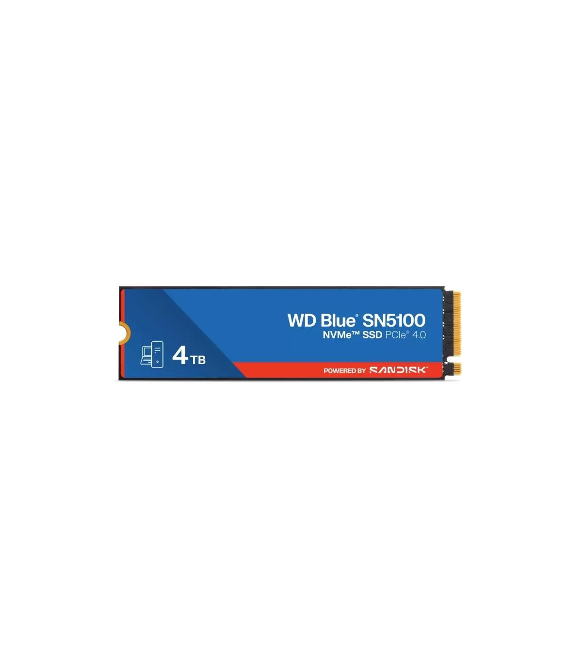 WD Blue SN5100 SSD 4TB NVMe Gen4 6700MB-s