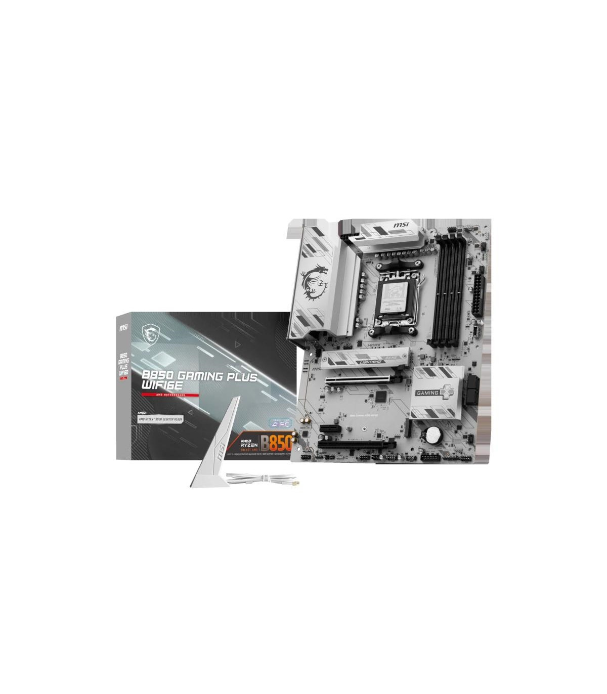 MSI Placa Base B850 GAMING PLUS WIFI6E DDR5 ATX AM