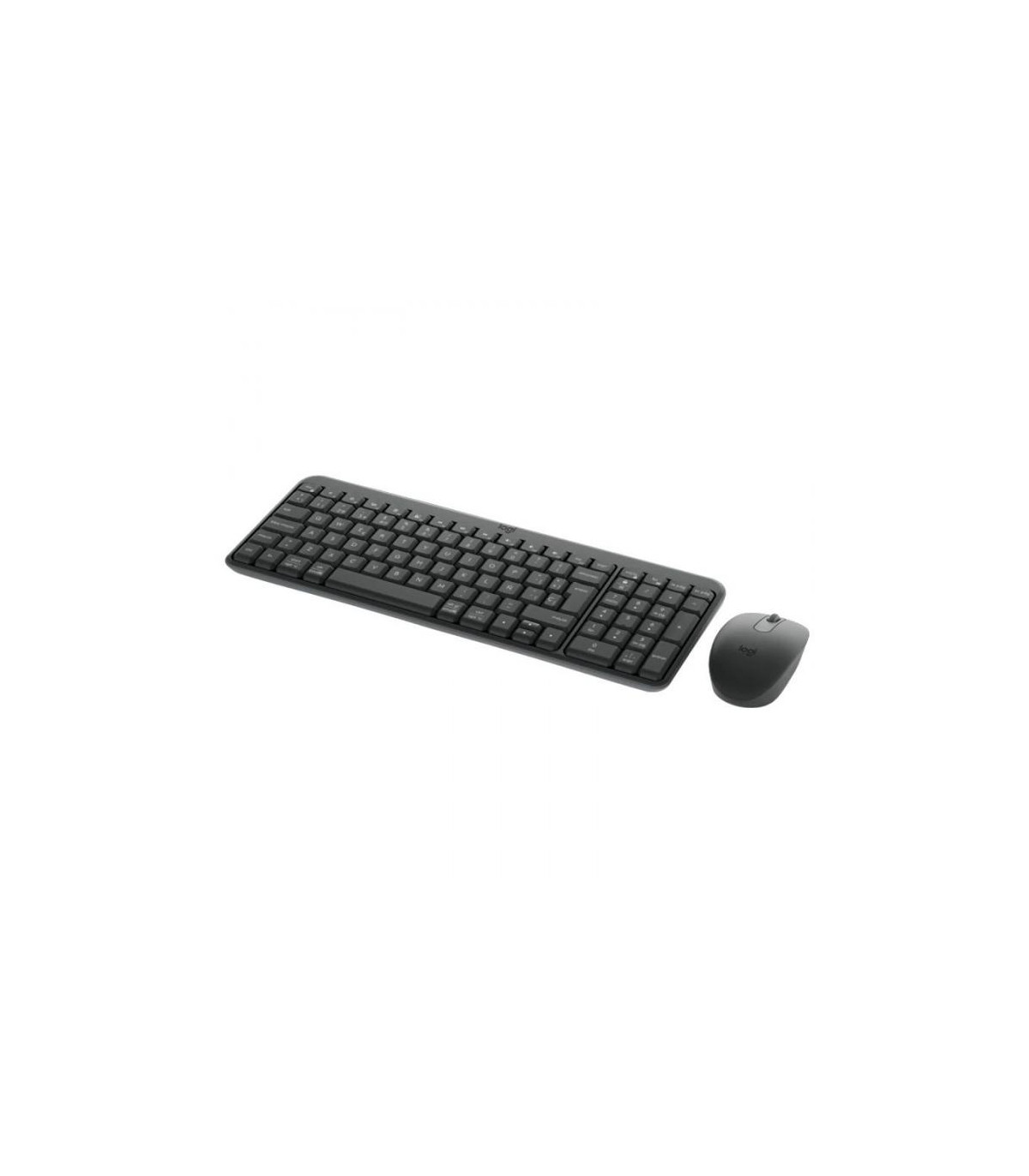 Teclado + mouse logitech mk250 inalambrico negro