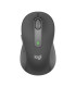 Mouse raton logitech m650 mediano optico wireless inalambrico grafito