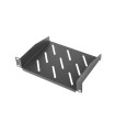 Bandeja fija lanberg 1u 254 x 180 mm carga maxima 20kg rack de 10 pulgadas negro
