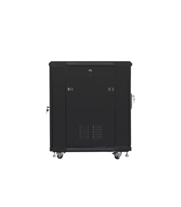 Armario lanberg rack 19 pulgadas 15u 600x800 flat pack black negro