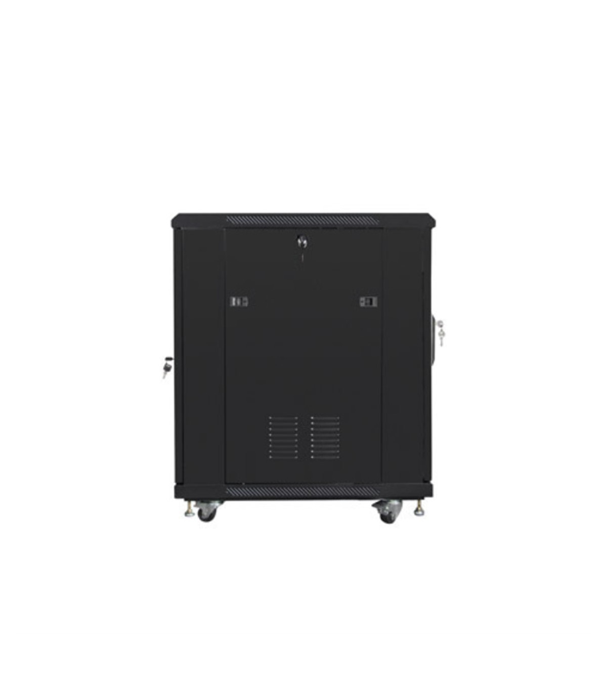 Armario lanberg rack 19 pulgadas 15u 600x800 flat pack black negro