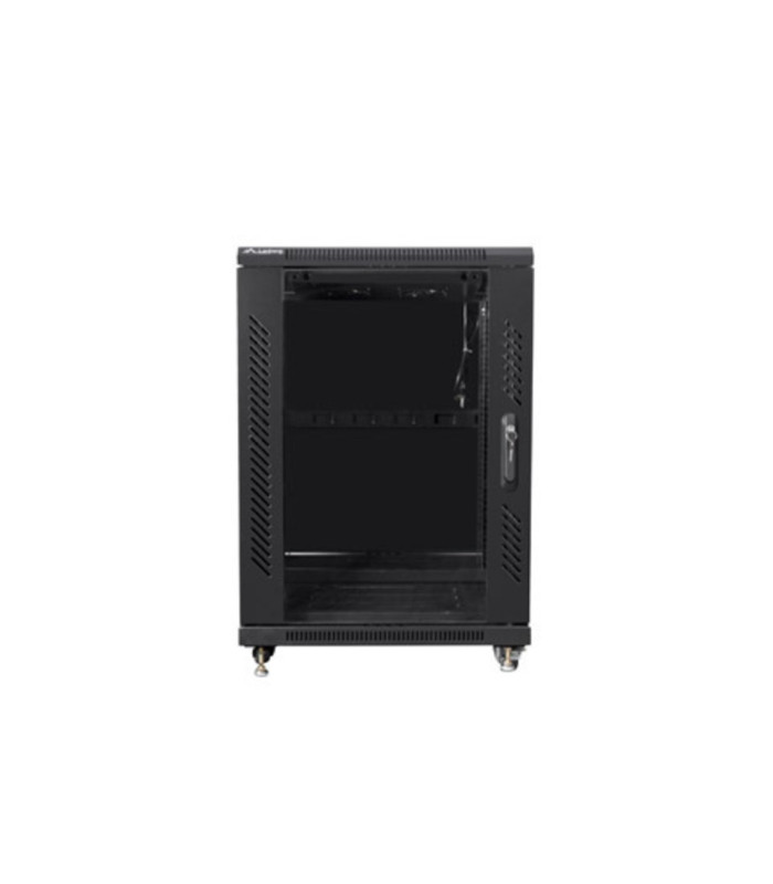 Armario lanberg rack 19 pulgadas 15u 600x800 flat pack black negro