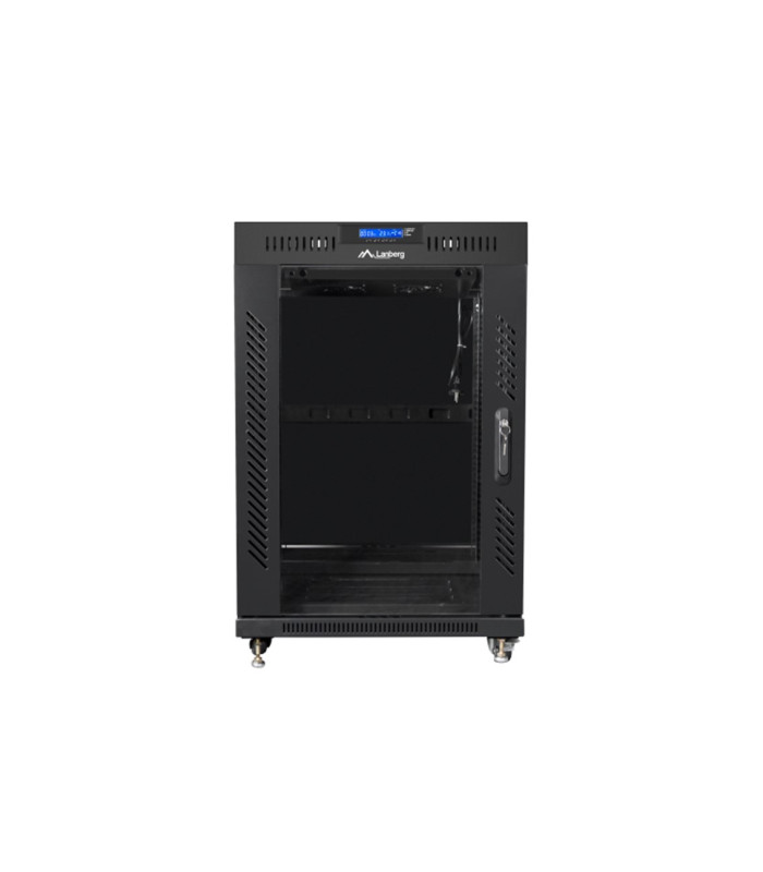 Armario lanberg rack 19 pulgadas 15u 600x600 negro
