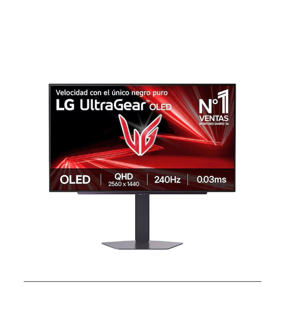 Monitor gaming lg ultragear 27gx704a - b 27 pulgadas 240hz