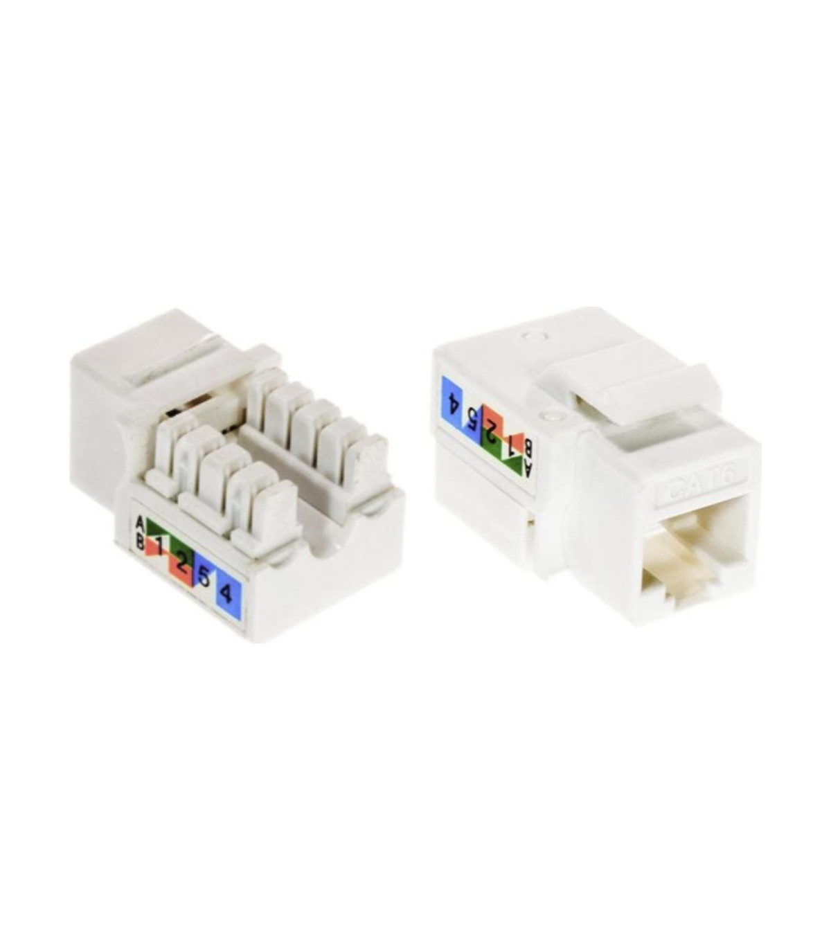 Conector keystone phasak utp 90º rj 45 cat.6