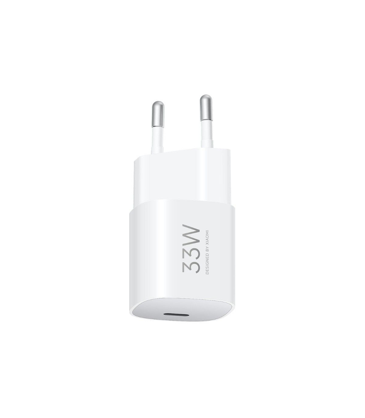 Cargador usb xiaomi 33w tipo c blanco bhr087leu