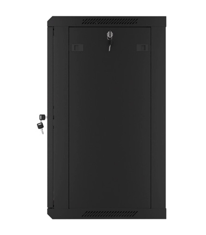 Armario rack lanberg 15u 600x450x769 auto ensamblado 19 pulgadas hasta 60 kg negro