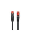 Cable red lanberg latiguillo cat.6 s - ftp lszh cu 2m negro fluke passed