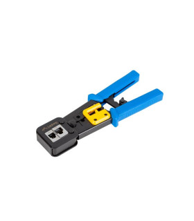 Crimpadora lanberg pass through rj45 - rj11 - rj12