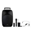 Altavoz portatil con microfono fonestar malibu - 312 - 50w rms