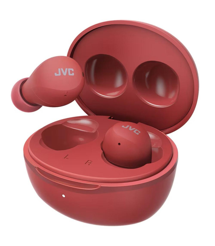 Auriculares jvc ha - z66t - r - e inalambricos color rojo