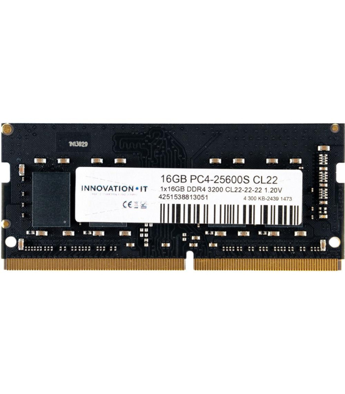 Memoria ram ddr4 16gb innovation it sodimm 3200