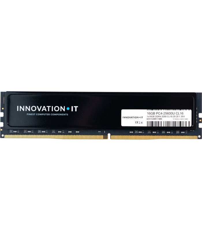 Memoria ram ddr4 16gb innovation it udimm 3200 refrigerado
