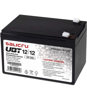 Bateria agm salicru compatible para sais 12ah 12v