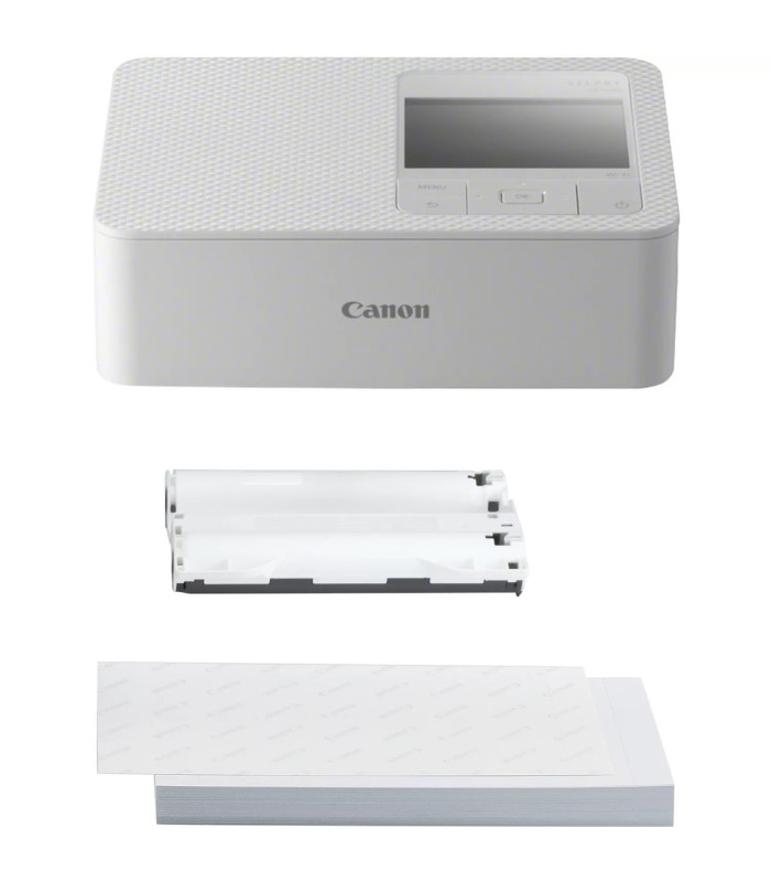 Impresora fotografica canon selphy cp1500 wh print kit