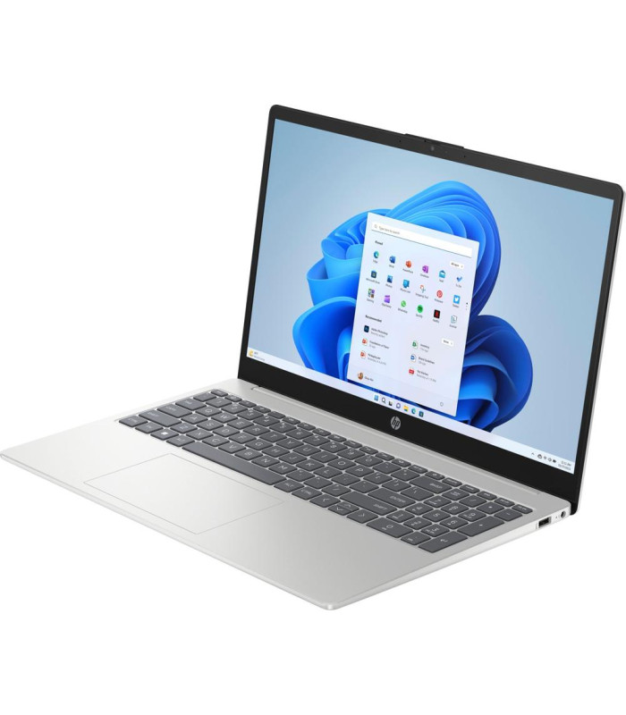 Portatil hp 15 - fd0329ns core - n100  15.6 pulgadas -  8gb -  ssd 256gb -  w11 -  plata