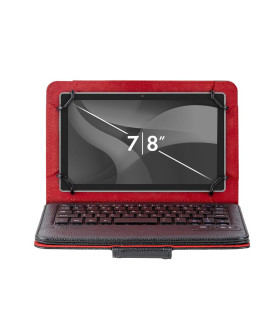 Funda universal phoenix para tablet hasta 8 pulgadas teclado bluetooth
