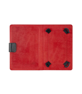 Funda universal phoenix para tablet hasta 10 pulgadas universal teclado bluetooth roja