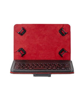 Funda universal phoenix para tablet hasta 8 pulgadas teclado con cable