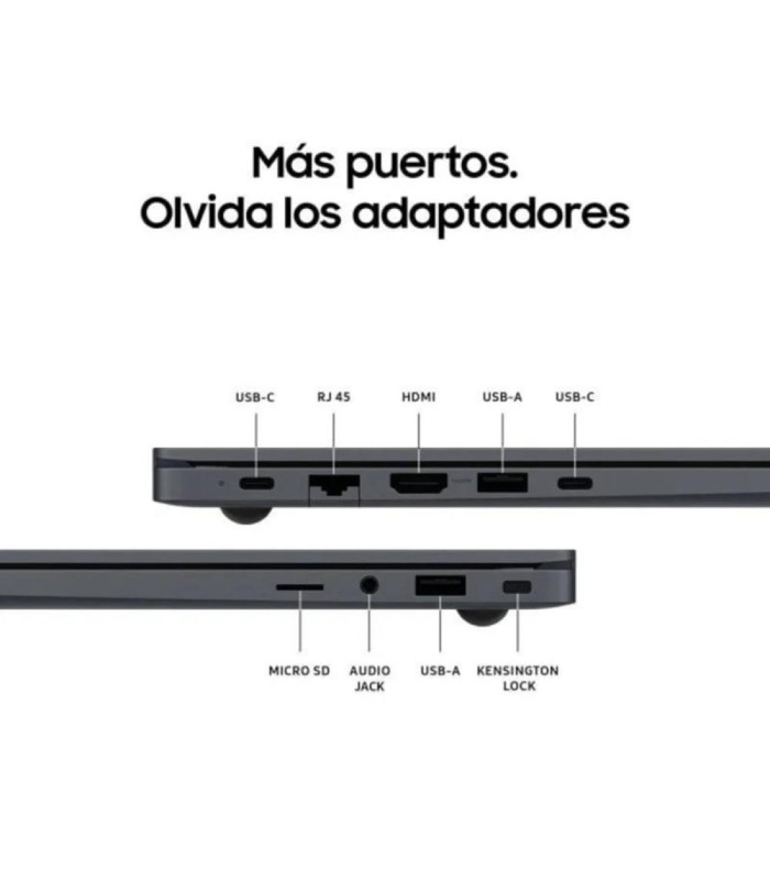 Portatil samsung galaxy book4 i5 - 1335u - 16gb - ssd 512gb - 15.6 pulgadas - w11h