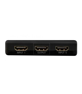 Switch hdmi 5*1 fonestar fo - 22sw51 - 5 entradas - 1 salida - resolución uhd 4k 60hz - botón selector - mando a distancia - plu
