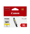 Cartucho tinta canon cli 581 y xl amarillo pixma tr7550 - tr8550 - ts6150 - ts6151 - ts8150 - ts8151 - ts8152 - ts9150 - ts9155