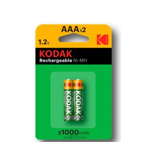 Blister pilas kodak recargables ni - mh aaa lr3 1000 mah -  blister 2 pilas