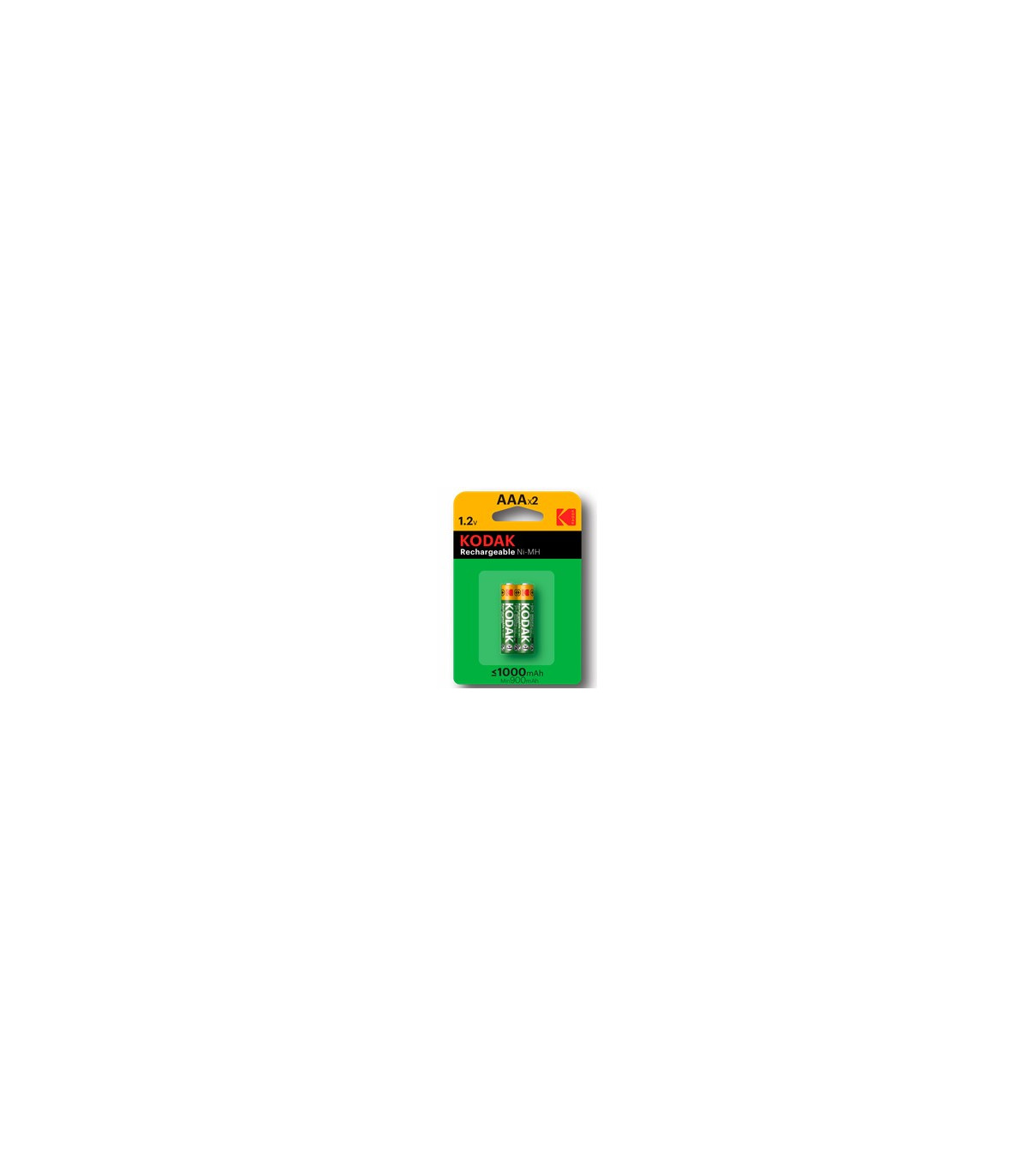 Blister pilas kodak recargables ni - mh aaa lr3 1000 mah -  blister 2 pilas