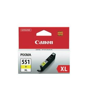 Cartucho tinta canon cli 551 xl amarillo mg6350 - mg5450