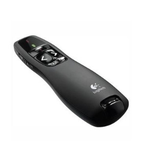 Mando wireless inalambrico logitech r400 profesional presenter wireless puntero laser 15 m 2.4 ghz